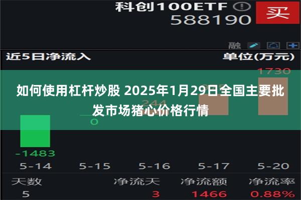 如何使用杠杆炒股 2025年1月29日全国主要批发市场猪心价格行情